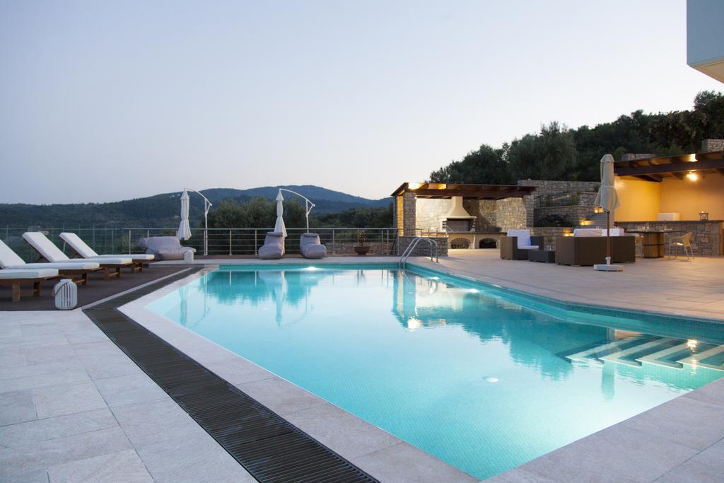 Alivia Lefkas Luxury Villas Apolpaina Экстерьер фото