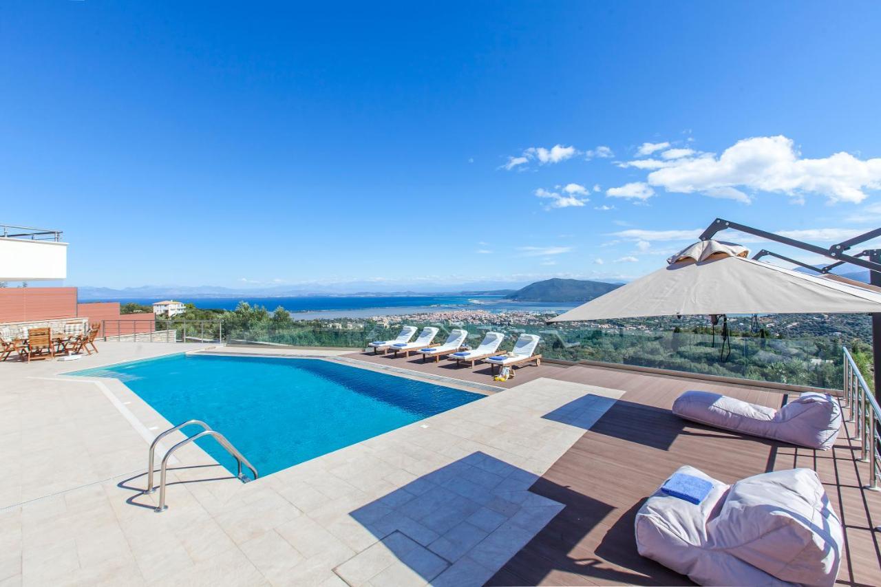 Alivia Lefkas Luxury Villas Apolpaina Экстерьер фото