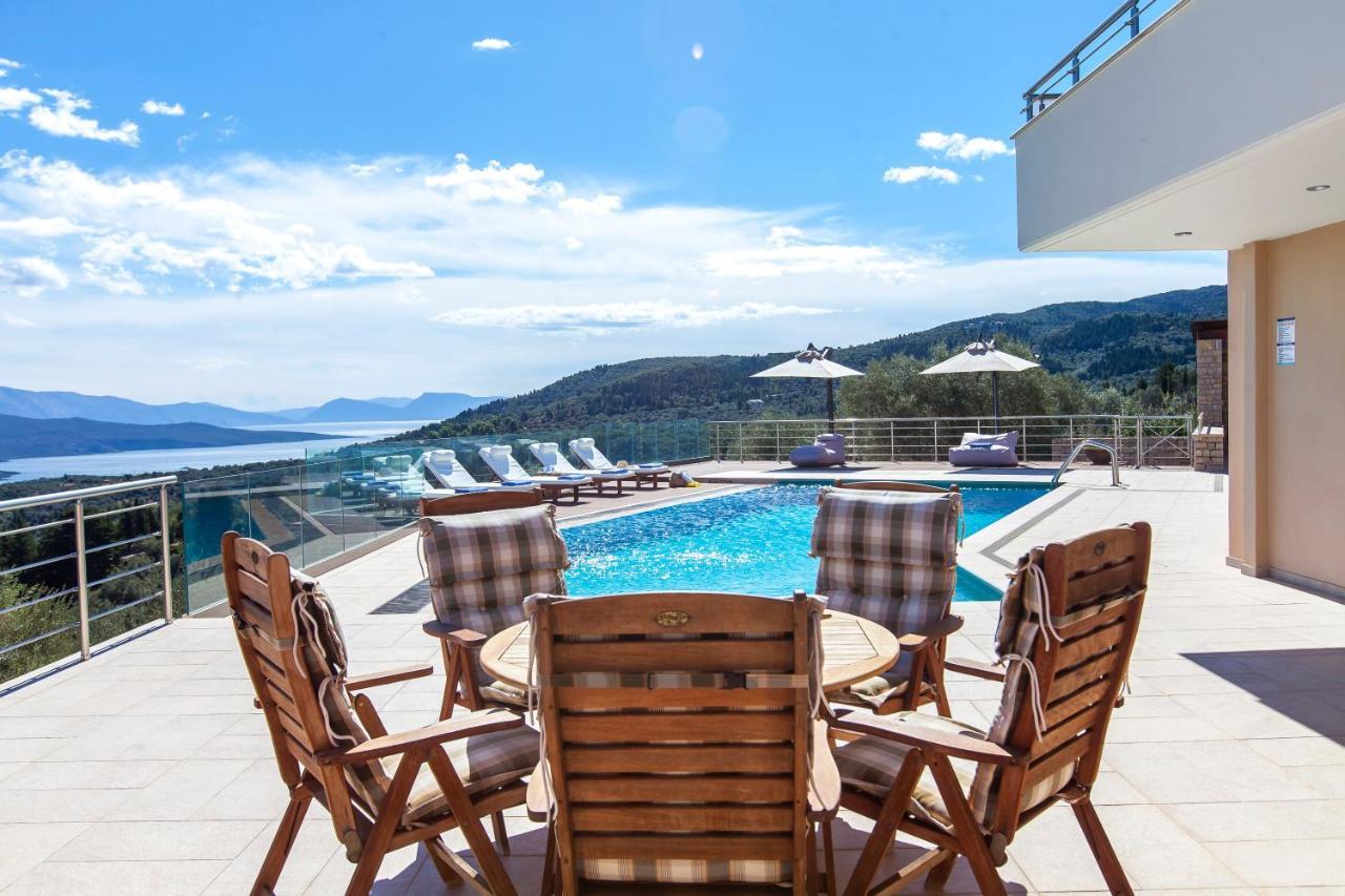 Alivia Lefkas Luxury Villas Apolpaina Экстерьер фото